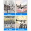 imageKEMIMOTO ATV Tool Holder Rack Hunting Tool Holder Rack Mount with Rubber Straps Compatible with ATV Mobility Scooter Hunting Bike