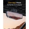 imageKEMIMOTO Center Rear View Mirror HighDefinition Race Convex Mirror Compatible with Polaris RZR PRO XP  4 Turbo R 4 2020 2021 2022 2023 2024 2025 2024 RZR XP 1000 2883763
