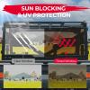 imageKEMIMOTO Hard Coated Rear Window Preinstalled Back Windshield Compatible with Polaris Ranger XP 1000Crew 20172025 Polaris Ranger 1000Crew 20202025 Ranger XP 900Crew 20132019Tinted