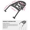 imageKEMIMOTO Rear Rack Compatible with CRF300L 2025 2024 2023 2022 2021 Luggage Storage Rack Carrier Rear Tail Cargo Enduro Luggage Rack