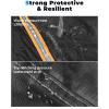 imageKEMIMOTO UTV Cover 2 Seater AllWeather Protection Compatible with Polaris Ranger XP 1000 MulePioneerWolverineCFMOTO UForce Ranger Cover 23 Seater PU Oxford Cloth Windproof Medium SizeSmall