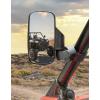 imageKEMIMOTO UTV Mirrors UTV Side Mirrors Fits 16 inch to 2 inch Roll Cage Compatible with Polaris RZR 900 1000 Can Am Kawasaki Mule Rhino YXZ Zforce Pioneer 1000700 Shatter Proof Tempered Glass