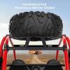 imageKEMIMOTO UTV Spare Tire Carrier Mount Compatible with RZR XP 1000 Heavy Duty Steel Black Coated UTV Spare Tire Holder Compatible with 20142023 Polaris RZR XP 1000  XP4 1000 UP TO 30quot TIRE 2879464