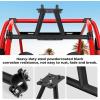imageKEMIMOTO UTV Spare Tire Carrier Mount Compatible with RZR XP 1000 Heavy Duty Steel Black Coated UTV Spare Tire Holder Compatible with 20142023 Polaris RZR XP 1000  XP4 1000 UP TO 30quot TIRE 2879464