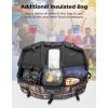 imageKEMIMOTO X3 Cargo Storage Bag Upgraded UTV ATV Bed Box Rear Rack Toolbox Trunk Cooler Bag Compatible with Can am Maverick X3 Commander Outlander except 6x6 Renegade OEM Replace 715002923Camo
