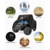 imageKemimoto UTV Cover AllWeather Protection UTV Cover Two Seater Compatible with Can Am Defender Polaris Ranger General Commander Rhino Pioneer Kawasaki Mule Teryx 23 Seaters 130quot x 73quot x 58quotSmall