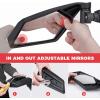 imageKemimoto X3 Side Mirrors Upgraded 360 Degree Adjustment Mirrors Compatible with Can Am Maverick X3 and Max XRS XDS Turbo R RR 20172025