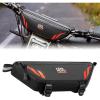 imageKEMIMOTO Motorcycle Handlebar Bag Universal Waterproof Front Storage Bag Bicycle Handlebar Bag Compatible with SurRon Light Bee X and S X160 X260 Talaria Sting Segway Electric Dirt BikeRed Decor