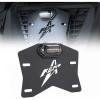 imageKEMIMOTO UTV License Plate Holder with Light Universal Aluminum UTV License Plate Kit Compatible with CanAm Maverick X3 Polaris RZR Ranger Defender Cfmoto Zforce Uforce Golf Cart RV Truck Trailer