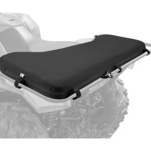 imageKEMIMOTO ATV Rack Pad Four Wheeler Rack Seat Cushion for Passenger Compatible with Fourtrax Foreman Rancher Kawasaki Brute Force Recon BlackBlack