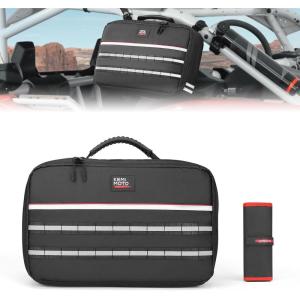 imageKEMIMOTO Drive Belt Bag Tool Bag Fit UTV ATV TPU Fabric Large Capacity WaterResistant Store And Protect Belts And Tools
