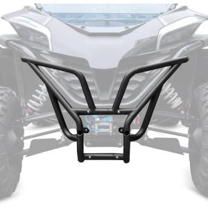 imageKEMIMOTO Front Bumper Brush Guard Compatible with 20222024 CFMOTO ZForce 950 HO  950 HOEX 20202022 ZForce 950 Sport Accessories  Heavy Duty Steel Tubing Black Coating Profile Bumper