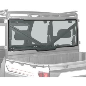 imageKEMIMOTO Hard Coated Rear Window Preinstalled Back Windshield Compatible with Polaris Ranger XP 1000Crew 20172025 Polaris Ranger 1000Crew 20202025 Ranger XP 900Crew 20132019Light Tinted
