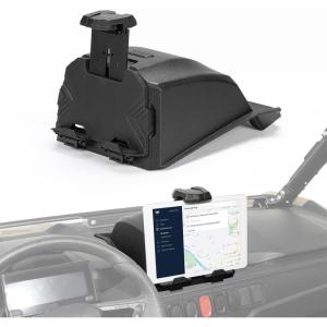 imageKEMIMOTO Tablet Mount Storage Box Compatible with 2023 CFMOTO ZForce 950 Sport ampamp TrailZForce 800 Trail G2 Electric Device GPS Mount Phone Holder Adjustable Navigation Tablet Holder