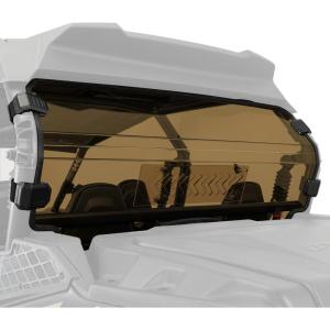 imageKEMIMOTO Tinted Rear Vented Windshield Compatible with 2023 CFMOTO ZForce 950 Sport ampamp Trail  ZForce 800 Trail G2 PreInstalled Rubber Strip ampamp No Assembly Needed HardCoated PC Block UV Rear WindowTinted