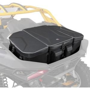 imageKEMIMOTO UTV Cargo Storage Bag Compatible with CanAm Maverick R 2024 2025 UTV 125L Bed Box Rear Toolbox Trunk with One Extra 16L Cooler Bag