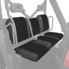imageKEMIMOTO 1680D UTV Seat Covers Set Compatible with Polaris Ranger 1000 20202025 Polaris Ranger XP 1000 20172021 Oxford Fabric Pet Toenail Proof AccessoriesBlack
