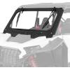 imageKEMIMOTO 2024 XP 1000 Glass Windshield with 2 Manual Wipers Scratch Resistant Compatible with Polaris RZR XP 1000RZR XP S 10004 20242026 Vent Front Full Windshield High Sheerness Heavy DutyAdhesive Process Glass