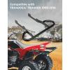 imageKEMIMOTO ATV Rear Grab Bars Upgraded Aluminum Wide Grab Bar Compatible with TRX 400EX TRX 400X 19992016 Rear Bumper
