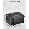 imageKEMIMOTO ATV Storage Bag for Front Rear Rack 900D WaterResistant ATV Gear Bag with Adjustable Divider Board Waterproof Cover Cargo Bag Compatible With Polaris Sportsman Arctic Cat Kawasaki