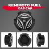 imageKEMIMOTO Aluminum Gas Cap Compatible with Polaris Slingshot SL LE R S SLR Grand Touring 20152024 Fuel Cap Oil Cover Gas Tank Lid 2521278 for Slingshot Accessoriesblack
