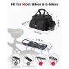 imageKEMIMOTO Bike Rear Rack Bag Bicycle Trunk Bag Expandable 1020L Capacity Water Resistant Multifunctional Bicycle Pannier with Rain Cover Bike Saddle Bag for Rear Rack Shopping Commuter Cycling TripClassic