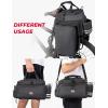 imageKEMIMOTO Bike Rear Rack Bag Bicycle Trunk Bag Expandable 1020L Capacity Water Resistant Multifunctional Bicycle Pannier with Rain Cover Bike Saddle Bag for Rear Rack Shopping Commuter Cycling TripClassic