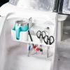 imageKEMIMOTO Boat Cup Holder Caddy Organizer Installed With ScrewsSuction Cups on Any Flat Surface Storage Organizer Cockpit Storage Box Marine Cup Holder for Bass Kayak Jon Pontoon Boat Accessorieswhite