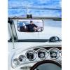 imageKEMIMOTO Boat Mirror Rear View 8quotx4quot Universal Upgraded Marine Mirror with QuickInstall Clips for Pontoon Ski Boats Water Sports Wakeboarding Surfing
