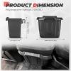 imageKEMIMOTO Center Underseat Storage Bin Central Underseat Storage Box Compatible with Can Am Defender ampamp Defender Max 20162025 Replace OEM 715003446