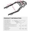 imageKEMIMOTO Compatible with Grom 2022 2023 2024 Rear Rack Luggage Storage Rack Carrier Grom 2022 Rear Tail Storage Rack Cargo Enduro Grom 2022 2023 2024