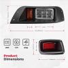 imageKEMIMOTO Deluxe Golf Cart LED Light Kit Compatible with EZGO TXT 19962013 Upgrade 12V Street Legal LED Headlights and Taillights with Turn Signals Hazard Light Switch Horn Brake Pad