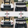imageKEMIMOTO Deluxe Golf Cart LED Light Kit Compatible with EZGO TXT 19962013 Upgrade 12V Street Legal LED Headlights and Taillights with Turn Signals Hazard Light Switch Horn Brake Pad