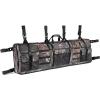 imageKEMIMOTO Double UTV Tool Bag Rack Hunting Tool Holder Rack Soft Carrier Case Rear Roll Cage Bow Storage Bag Compatible with Polaris Ranger Mule Uforce Most General UTVs Camocamouflage