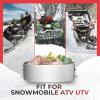 imageKEMIMOTO Exhaust Food Warmer UTV Stainless Muffler Exhaust Cooker Compatible with Arctic Cat Polaris ATV Motorcycle Snowmobile Lunch Box FoodGrade Hot Dogger Warmer