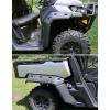 imageKEMIMOTO Fender Flares Compatible with Can Am Defender HD 5 HD8 HD10 and Defender MAX 20162025 Front and Rear Extended Mud Guards Replace OEM 715006821 715002424 715006822