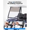 imageKEMIMOTO Foldable Golf Cart Windshield Compatible with Club Car DS Tempo Precedent  Portable Lightweight RollUp Design with Extra Tinted Half Windshield Included