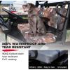 imageKEMIMOTO Front Bench Seat Cover Compatible with Kawasaki Mule PROFXT DXT FX DX 20152026 Replace OEM Part KAF080039 Camo Rear Seat CoverCamouflage