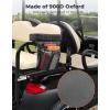 imageKEMIMOTO Golf Cart Armrest with Cup Holder Phone Bag for Rear Seat Organizer Fits 075quot125quot Square Tube Frame Compatible with EZGO Club Car No Drilling Enhanced Storage ampamp Comfort