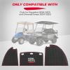 imageKEMIMOTO Golf Cart Dash Mats Compatible with Club Car Precedent 20042023 and OnwardampampTempo 20072023 Golf Cart AccessoriesRed
