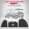imageKEMIMOTO Golf Cart Dash Mats Compatible with Club Car Precedent 20042023 and OnwardampampTempo 20072023 Golf Cart AccessoriesWhite