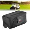 imageKEMIMOTO Golf Cart Dash Storage Bag Compatible with Club Car Tempo 1680D No Drilling Organizer Bag Waterproof Black