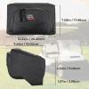 imageKEMIMOTO Golf Cart Dash Storage Bag Compatible with Club Car Tempo 1680D No Drilling Organizer Bag Waterproof Black