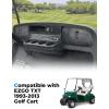 imageKEMIMOTO Golf Cart Dash Storage Bag Compatible with EZGO TXT 19932013 Dashboard1680D Waterproof NoDrill Dash Organizer with Dual Zippers
