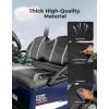 imageKEMIMOTO Golf Cart Seat Covers Compatible with Club Car Precedent Tempo Onward OEM Front Seats No Staples NeededGray