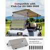 imageKEMIMOTO Golf Cart Windshield Compatible with Club Car DS 19822000 Foldable Replacement Windshield with AntiUV and Impact Resistant AcrylicTinted