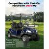 imageKEMIMOTO Golf Cart Windshield Compatible with Club Car Precedent GasElectric 04Up Foldable Replacement Windshield with AntiUV and Impact Resistant Acrylic TintedClear