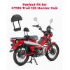 imageKEMIMOTO Motorcycle Back Rests Compatible with CT125 Trail 125 Hunter Cub 2021 2022 2023 2024 2025 Driver Backrest