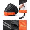 imageKEMIMOTO Motorcycle Cover Compatible with Touring Models Road King Street Glide Road Glide Cover Waterproof Impermeable Outdoor All Weather Protect from Dust Sunlight Rain BlackampampRedorange