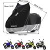 imageKEMIMOTO Motorcycle Cover with Tail Tidy Window Compatible with 20262018 Grom Monkey Navi Z125 Benelli Waterproof Mini Motorbike Covers with Soft Cotton Lining ampamp Lock Hole Outdoor UV Dust All Weather